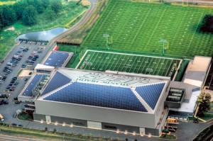 Yingli Solar - örnek proje - Atlantic Health Jets Training Center NewYork